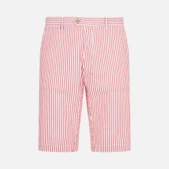 Bermuda a righe rosse