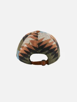 Berretto da baseball in velluto a coste con ricamo St. Barth