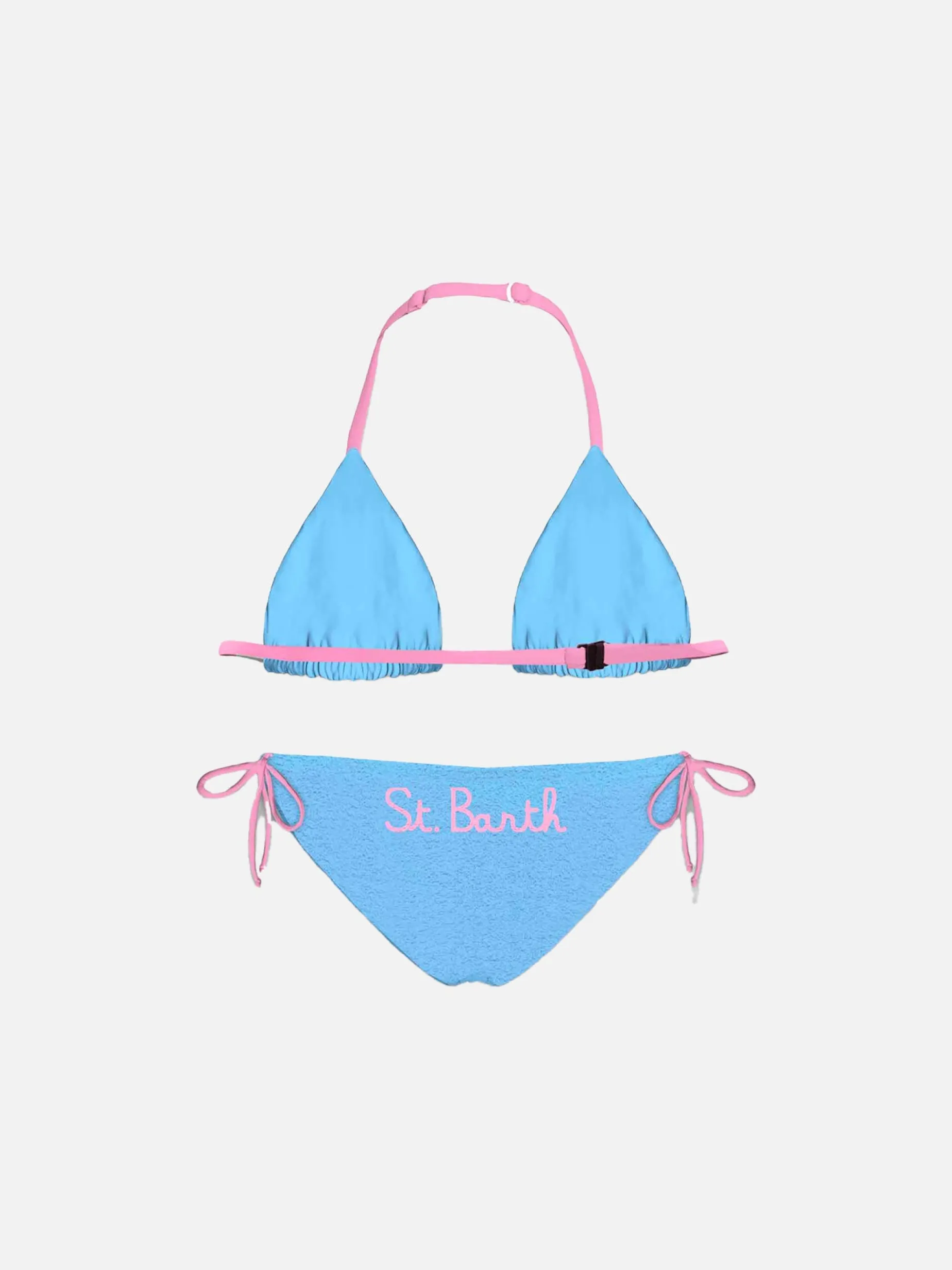 Bikini celeste da bambina