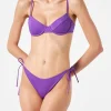 Bikini da donna a bralette viola