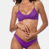 Bikini da donna a bralette viola