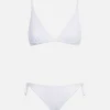 Bikini da donna a triangolo bianco