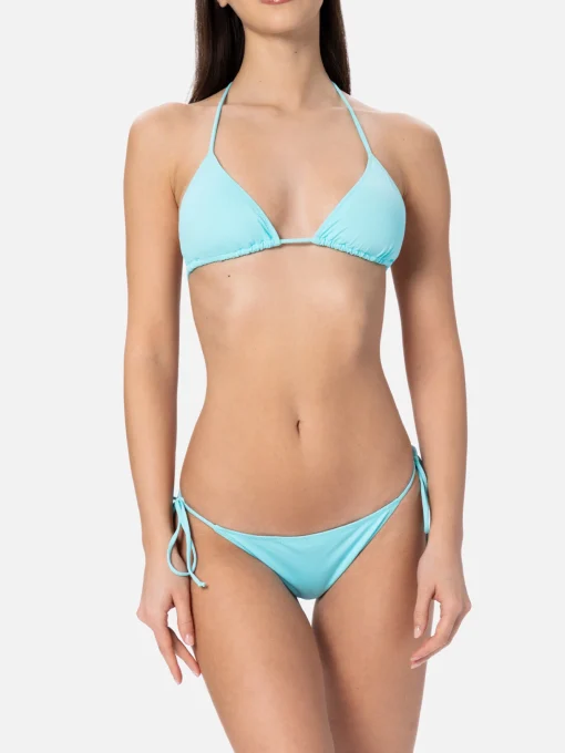 Bikini da donna a triangolo verde acqua Leah Marielle