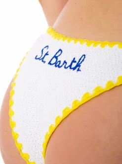 Bikini da donna a triangolo all'uncinetto