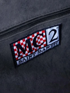 Borsa a mano Colette con stampa tartan verde