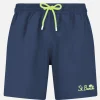 Costume da bagno comfort blu navy da uomo