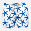 Costume da bagno da bambino stampa stelle marine