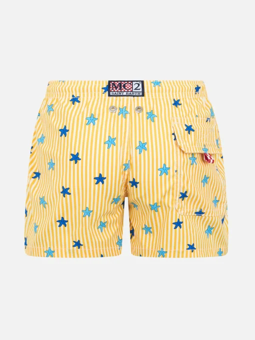 Costume da bagno da bambino Comfort Light Jr con stampa stelle marine