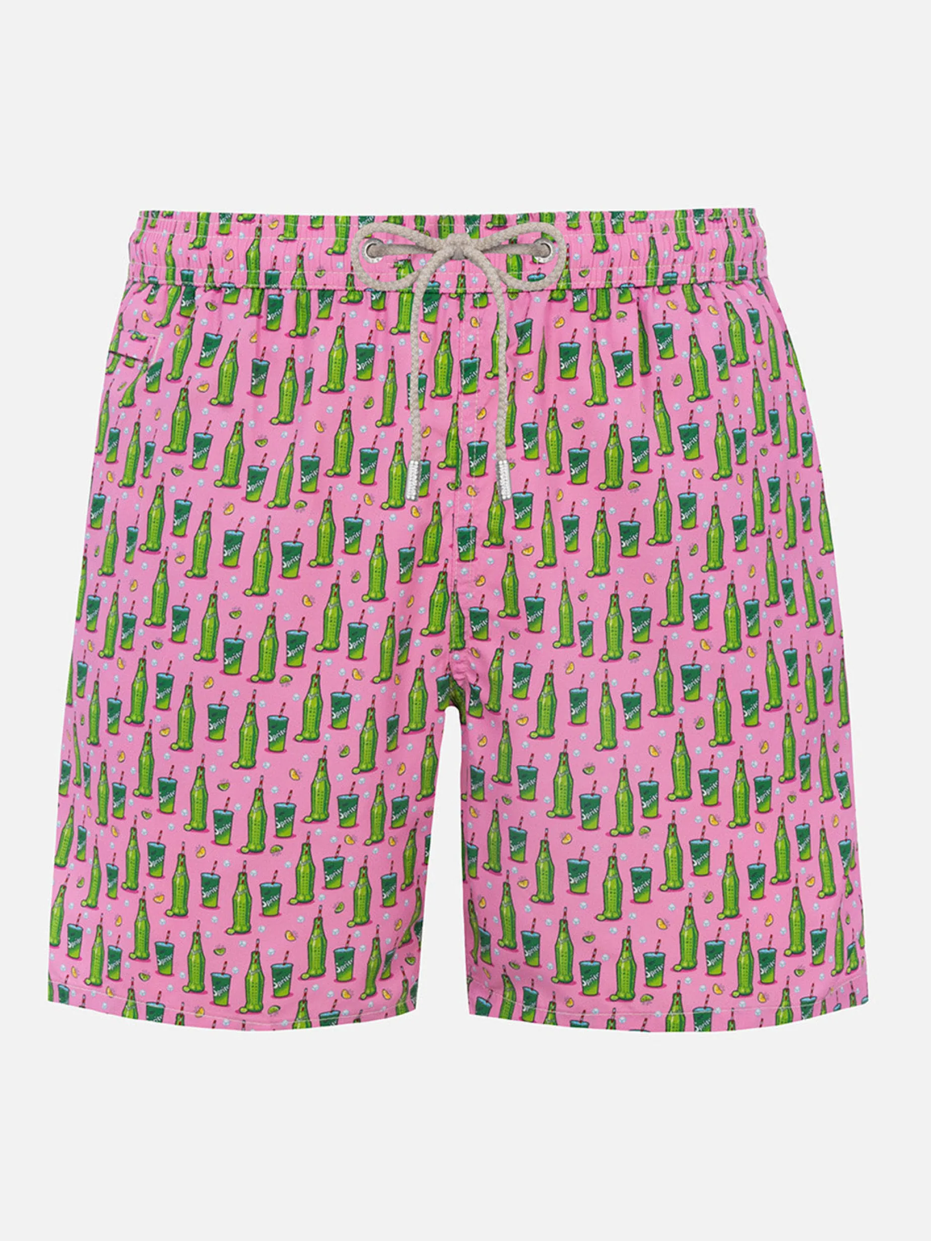 Costume da bagno da uomo in tessuto leggero Lighting Micro Fantasy con stampa Sprite | EDIZIONE SPECIALE THE COCA COLA COMPANY