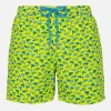 Costume da bagno da uomo in tessuto leggero Lighting Micro Fantasy con stampa squali