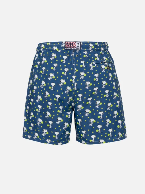 Costume da bagno da uomo in tessuto leggero Lighting Micro Fantasy con stampa padel Snoopy | EDIZIONE SPECIALE SNOOPY PEANUTS™