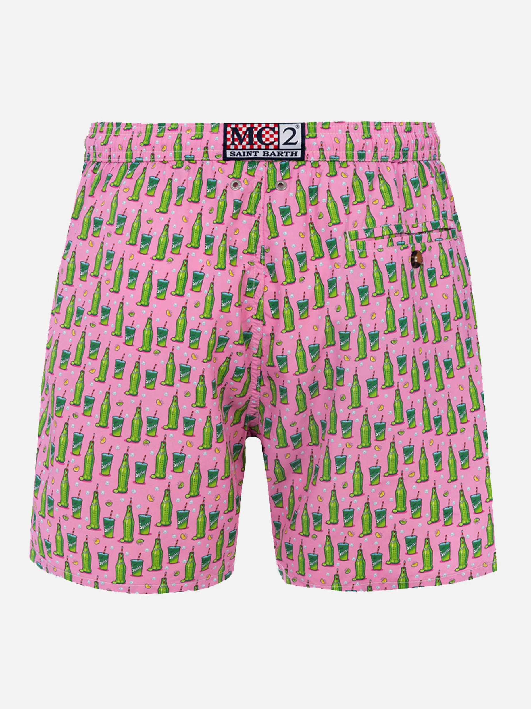 Costume da bagno da uomo in tessuto leggero Lighting Micro Fantasy con stampa Sprite | EDIZIONE SPECIALE THE COCA COLA COMPANY