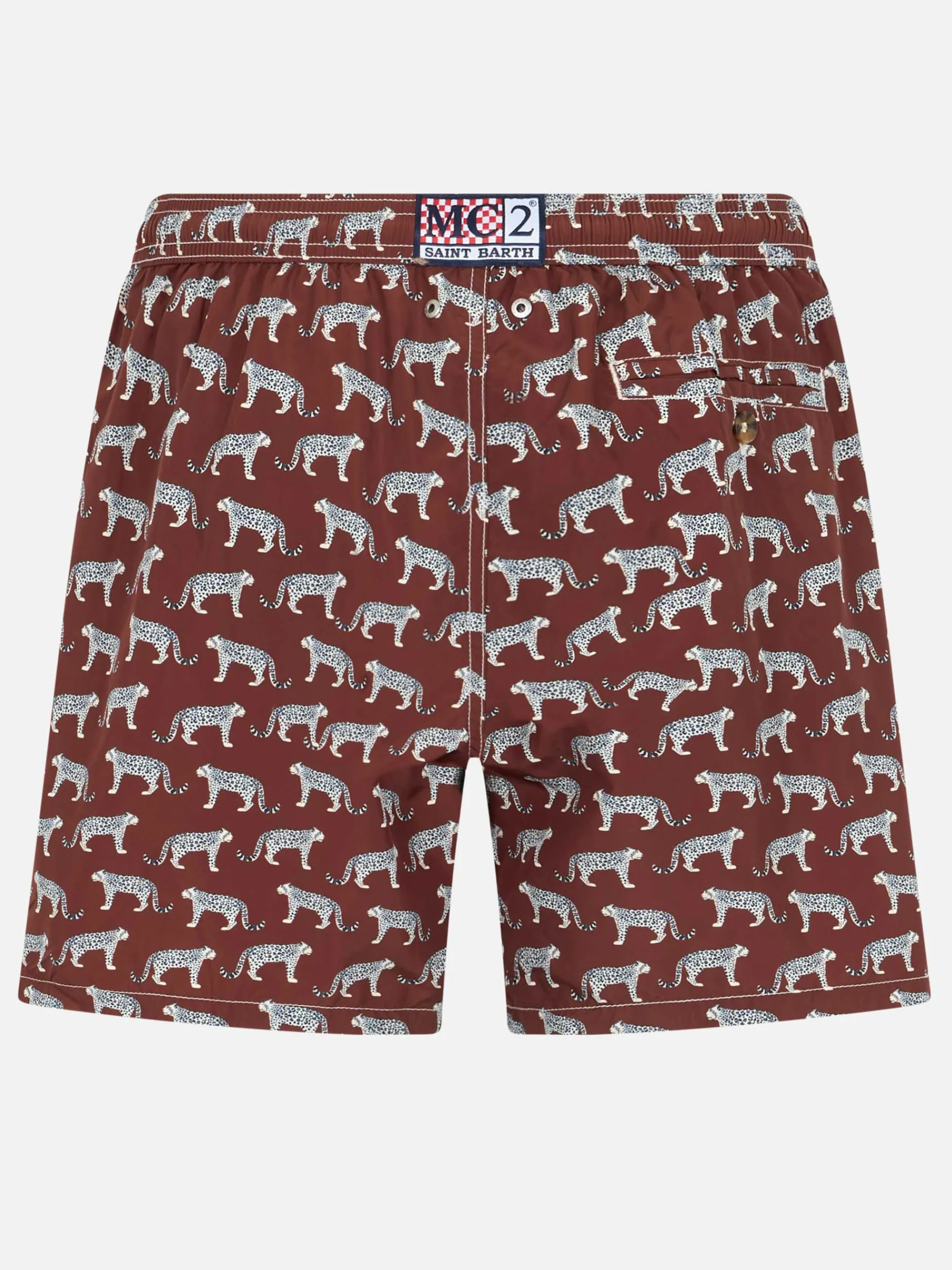 Costume da bagno da uomo in tessuto leggero Lighting 70 con stampa micro ghetta