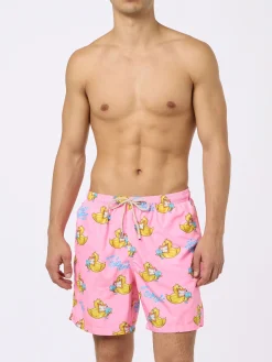 Costume da bagno da uomo in tessuto leggero Lighting con stampa Cryptopuppets | EDIZIONE SPECIALE CRYPTOPUPPETS