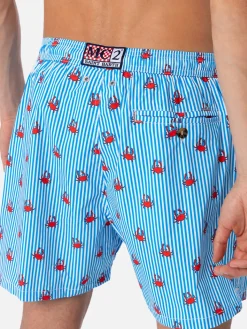 Costume da bagno da uomo Comfort Light con stampa granchi