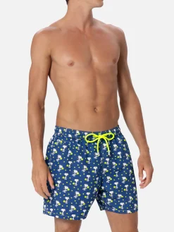 Costume da bagno da uomo in tessuto leggero Lighting Micro Fantasy con stampa padel Snoopy | EDIZIONE SPECIALE SNOOPY PEANUTS™