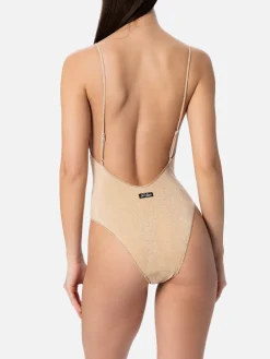 Costume intero da donna in lurex Cecille