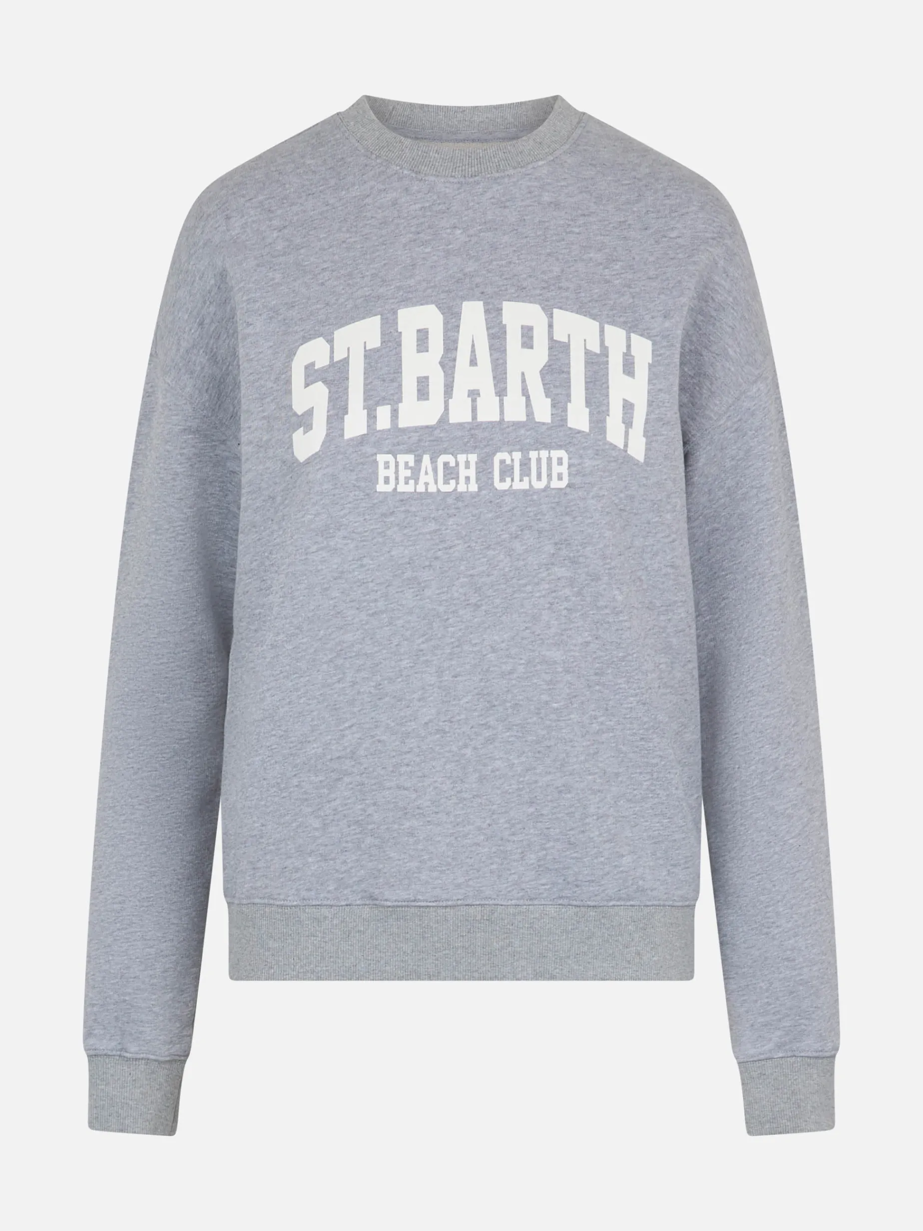 Felpa da donna Stardust in cotone grigio