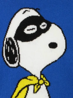 Maglia da bambino blu stampa Snoopy Superhero | SNOOPY - EDIZIONE SPECIALE PEANUTS™