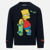 Maglia da bambino girocollo con stampa Bart Simpson | THE SIMPSON SPECIAL EDITION