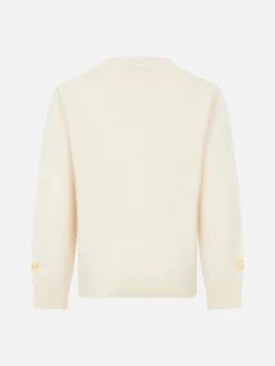 Maglia da bambino girocollo con stampa jacquard della famiglia Simpson | EDIZIONE SPECIALE I SIMPSON