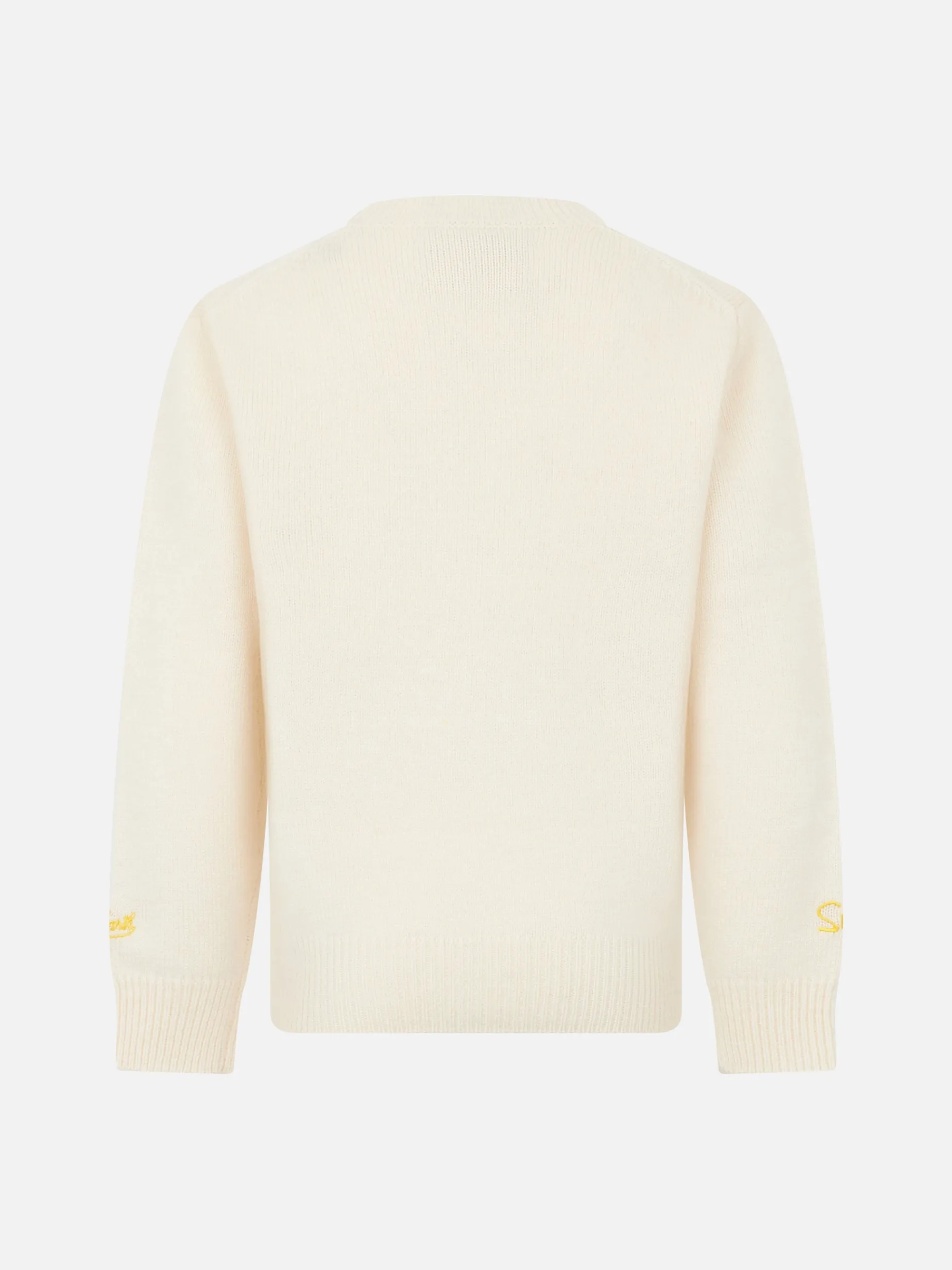 Maglia da bambino girocollo con stampa jacquard della famiglia Simpson | EDIZIONE SPECIALE I SIMPSON