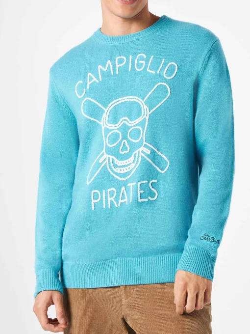 Maglia da uomo con ricamo Campiglio Pirates