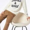 Maglia da uomo con stampa Ciaspole e Nuvole