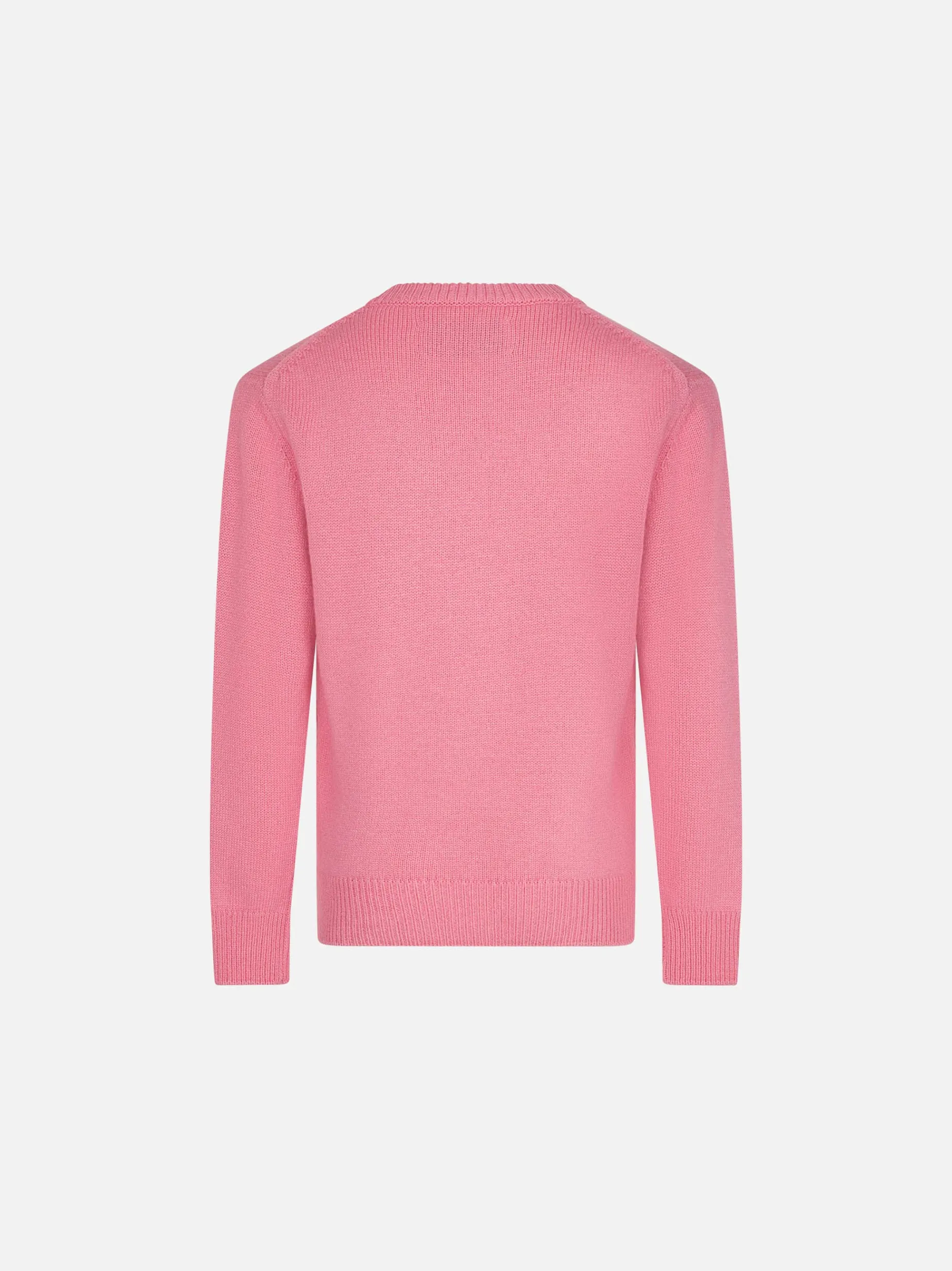 Maglione da bambina stampa Snoopy con ricamo Love me | Edizione speciale Peanuts™