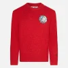 Maglione da bambino girocollo rosso
