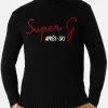 Maglione da uomo collo alto con ricamo Super G | SUPER G EDIZIONE SPECIALE