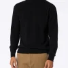 Maglione dolcevita in misto cashmere nero da uomo Bond
