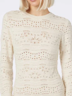 Mini abito da donna in maglia di cotone Imany