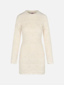 Mini abito da donna in maglia di cotone Imany