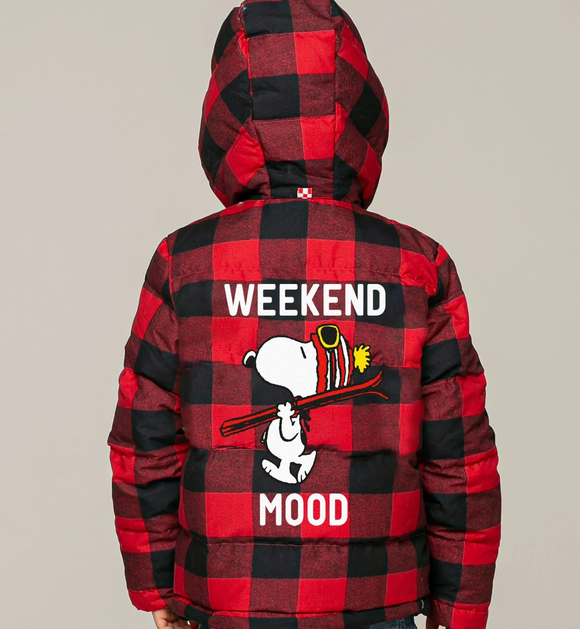 Piumino imbottito da bambino con cappuccio stampa Snoopy | Peanuts Special Edition