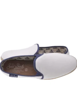 Scarpe di tela bianche per uomo