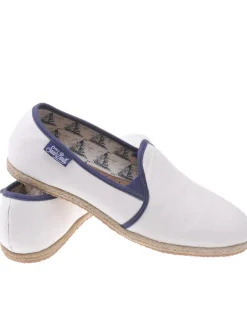 Scarpe di tela bianche per uomo