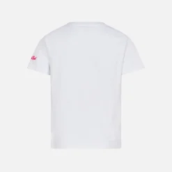 T-shirt da bambina in cotone con stampa Saint Barth