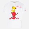T-shirt da bambino in cotone con stampa Devil Bart | THE SIMPSON SPECIAL EDITION