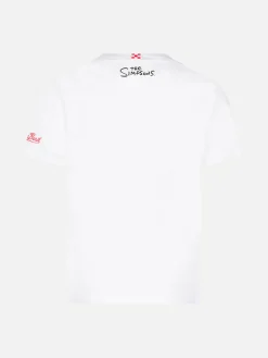 T-shirt da bambino in cotone con stampa Devil Bart | THE SIMPSON SPECIAL EDITION