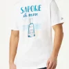 T-shirt da uomo in cotone con stampa Gin | GIN MARE EDIZIONE SPECIALE