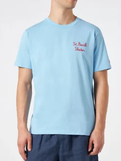 T-shirt da uomo in cotone con stampa Bart Simpson | EDIZIONE SPECIALE DEI SIMPSON