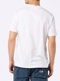 T-shirt da uomo in cotone con ricamo Gin Tonic Ossessione
