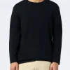 T-shirt da uomo in misto cashmere nero Scott