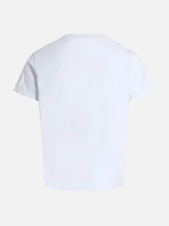 T-shirt girocollo Elly da bambina in jersey di cotone con ricamo Questa è Ibiza