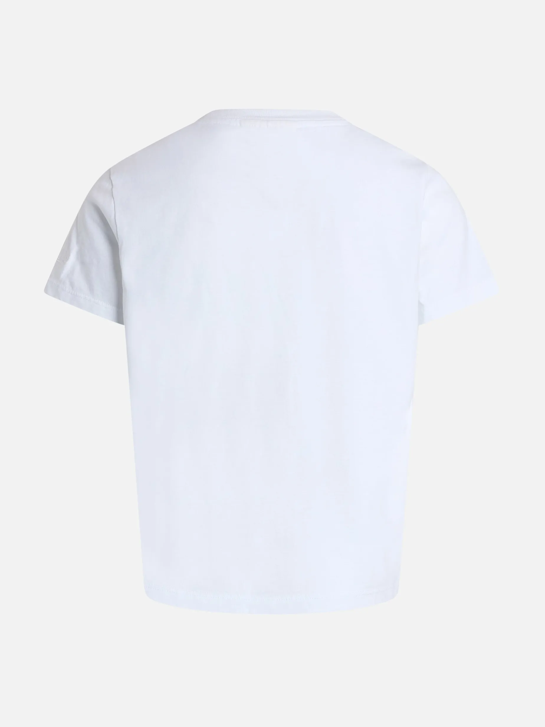 T-shirt girocollo Elly da bambina in jersey di cotone con ricamo Questa è Ibiza